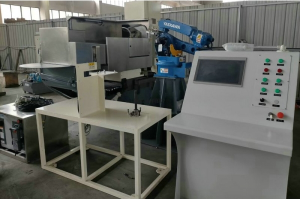 全自动机械手数控卧轴圆台平面磨床